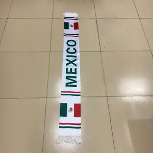 Bandeira mexicana de 3x5 pés em poliéster com duas ilhós