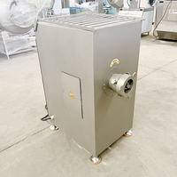 Nueva Picadora de Carne Industrial Totalmente Automática de Acero Inoxidable, Equipo de Procesamiento de Carne Fresca y Congelada de Alta Eficiencia para Carne de Res y Cerdo