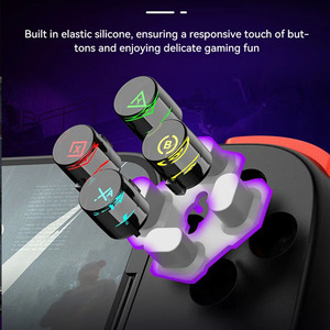 Tùy chỉnh PC không dây GAMEPAD ĐÔI sốc cần điều khiển trò chơi Bộ điều khiển Stretch xử lý cho điện thoại Android - Product Image 6