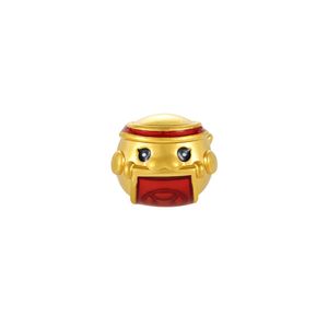 Único 24K oro sólido Linda forma de serpiente con cuentas Micro oro duro accesorios de joyería de gama alta nuevos accesorios de joyería componentes - Product Image 1