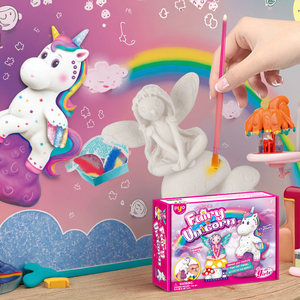 Kit De Pintura De Lámpara 3D Unicornio Con 12 Pinturas - Set De Manualidades Con Luces Y Pegatinas De Diamantes, Para Niños De 3 A 12 Años