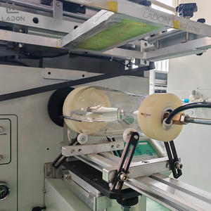 Impresora de pantalla automática Máquina de impresión de pantalla de seda de tarro cónico de plástico para Big <span class=keywords><strong>Petral</strong></span> 5 Cubo de pintura de 50 galones - Product Image 5