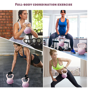 KECKTON - Pesas Rusas Personalizadas Ecológicas y Portátiles Rellenas de Arena para Entrenamientos Deportivos, Competiciones, Gimnasio en Casa, de PVC Suave y Colorido - Product Image 5
