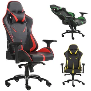 Chaise de gaming ergonomique en cuir Pu, fauteuil de bureau, alibaba