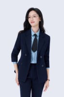 Costume de Manager d'Hôtel Automne-Hiver pour Femme, Uniforme Professionnel de Réceptionniste, Tenue de Travail, Fournisseur Direct d'Usine OEM