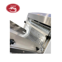 Chine Trancheuse à pain automatique en acier inoxydable Trancheuse à pain réglable à grande vitesse Trancheuse à pain industrielle Machine pour boulangerie