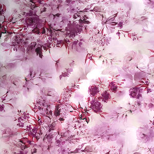 Kain Chiffon Cetak Safa <span class=keywords><strong>Textile</strong></span> Desain <span class=keywords><strong>Floral</strong></span> Digital Custom Kain Chiffon Satin Halus untuk Gaun Kain <span class=keywords><strong>Floral</strong></span> - Product Image 5