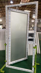 Portes et fenêtres à battant en PVC d'<span class=keywords><strong>occasion</strong></span> modernes Portes d'entrée à ouverture battante Prix - Product Image 5