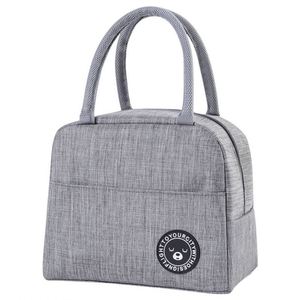 Bolsa Térmica para Almuerzo con Diseño de Oso, Impermeable, para el Trabajo, la Escuela, Picnic y Viajes al Aire Libre - Product Image 1