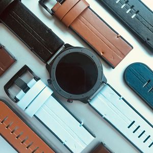 <span class=keywords><strong>Correa</strong></span> de <span class=keywords><strong>Cuero</strong></span> de Liberación Rápida para Reloj Inteligente <span class=keywords><strong>Garmin</strong></span> <span class=keywords><strong>Fenix</strong></span> 7X 7S <span class=keywords><strong>6X</strong></span> 6 <span class=keywords><strong>Pro</strong></span> 3 3HR, 26mm y 22mm - Product Image 4
