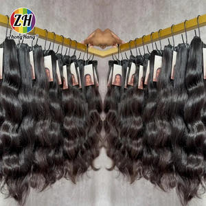 Extensiones de Cabello Humano Brasileño 100% de Grado 12A, Proveedores de Cabello Humano Virgen Crudo de Doble Trama de Alta Calidad con Cutícula Alineada - Product Image 3