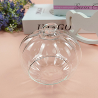 Ce produit en vogue en usine, vase de citrouille de décoration créative à haute teneur en borosilicate