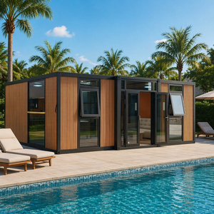 Maisons conteneurs démontables bien isolées de 20 et 40 pieds, construction robuste, style artisanal, pour usage scolaire ou chambre, immobilier à vendre - Product Image 1
