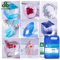 Époxy époxy Art Crystal Clear résine DIY Art Transparent AB époxy artisanat bijoux époxy mastic résine de coulée colle époxy