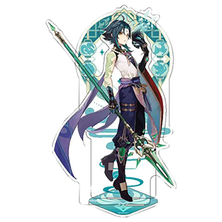 Cheap Promotion Factory Custom Yuansheng Xiao Print Anime Characters Image Figure Clear Acrylic Standee