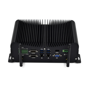 <span class=keywords><strong>PC</strong></span> industrial de 11. ª generación I7 1165G7 I5 1135G7 Mini <span class=keywords><strong>PC</strong></span> sin ventilador Ordenador resistente 6 * COM 2*2,5G 2 * B3 LAN 8 * USB GPIO WiFi VGA - Product Image 1