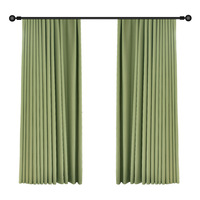 Tissu de rideau occultant moderne et minimaliste en chenille 100 % acrylique, épais, vente en gros pour chambres et salons ; Shaoxing Keqiao