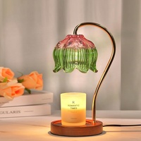 Lampe chauffe-cire électrique d'aromathérapie au design nordique avec minuterie et variateur d'intensité pour chambre, méditation, yoga et décoration intérieure