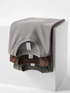 Camiseta de Manga Corta, 230g, Tejido de Punto 100% Algodón, Anti-Pilling, Corte Holgado, para Hombre y Mujer, Marca Shake Sound - Product Image 4