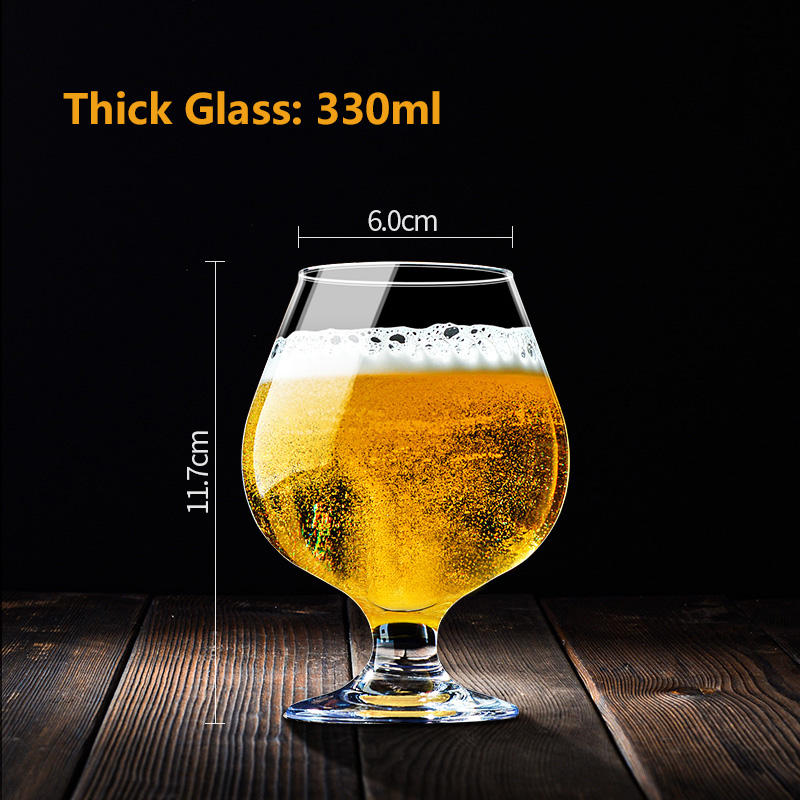 Verre épais transparent 330 ml