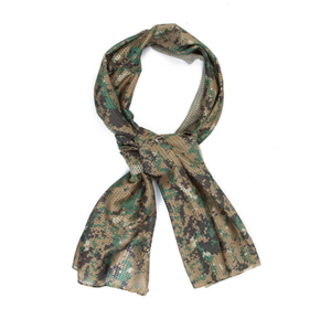 Pañuelo táctico transpirable de malla DFS0111 para venta al por mayor, pañuelos árabes, hiyabs, pañuelo de camuflaje, gotra - Product Image 2