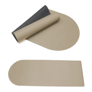 Tapete de Yoga Personalizado, Ecológico, de Caucho Natural y PU, Antideslizante, Grueso, Curvo, Ovalado, para Pilates, Fitness y Ejercicio, con Logotipo - Product Image 4