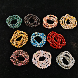 Bracelet en cristal de 8 mm en gros, bracelet ajustable, cadeaux, cornaline, quartz fumé, <span class=keywords><strong>labradorite</strong></span> pour la guérison - Product Image 2