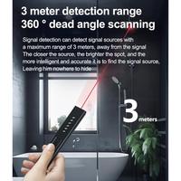 Stylo Détecteur de Signaux Infrarouges et RF Regis Mini Anti-Espion Caméra Cachée Traceur GPS Alarme Personnelle Détecteur de Caméra Sans Fil