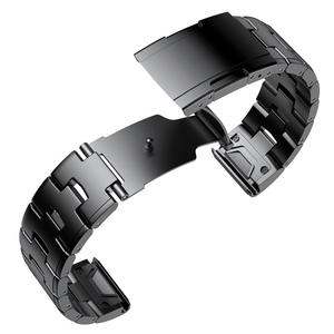 <span class=keywords><strong>Correa</strong></span> de acero inoxidable para reloj de aleación de <span class=keywords><strong>titanio</strong></span> <span class=keywords><strong>Garmin</strong></span> QuickFit 22/26mm para reloj Fenix7/5XPlus 6Xpro - Product Image 2