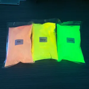 Self Glowing pigment phosphorus powder coating paint glow in dark pigments for epoxy resin products