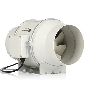 Ventilateur centrifuge de ventilation en ligne de 6 pouces pour salle de bain