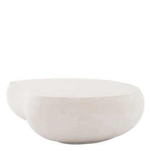 Modern Minimalist Design Irregular Cement Coffee <b>Table</b> - Product Image 2