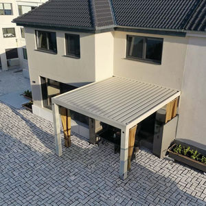 Porte coulissante en verre <span class=keywords><strong>pour</strong></span> <span class=keywords><strong>serre</strong></span> bioclimatique en aluminium avec revêtement en poudre <span class=keywords><strong>pour</strong></span> jardin, gazebo, tonnelles, pergola, <span class=keywords><strong>balcon</strong></span>, <span class=keywords><strong>terrasse</strong></span>, LED - Product Image 1