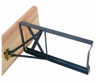 Ensemble table et bancs pliants en bois robuste de 180 cm pour usage extérieur en entrepôt et parc