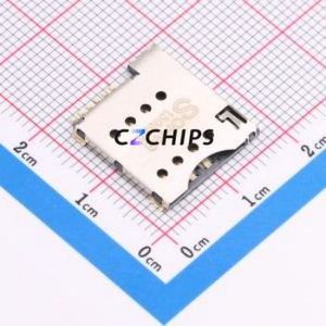 <b>SIM</b>-002-A6 <b>SIM</b> <b>Card</b> Connector SMD Connector Self-Return Type Micro <b>SIM</b> <b>Card</b> <b>Card</b> <b>Holder</b> No <b>Card</b> Detection - Product Image 1
