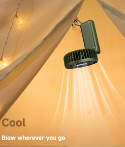 Ventilador portátil de alta velocidad, mini ventilador portátil, batería recargable de 1200 mAh, carga rápida USB-C, ventilador para oficina, viajes, hogar - Product Image 5