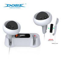 Station de charge DOBE RGB, support de charge pour manette Oculus Quest2, accessoires de console de jeu VR