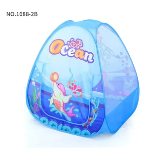 เต็นท์เด็กเล่นในร่ม บ้านบอลพลาสติก 3 in 1 พร้อมอุโมงค์ - Product Image 2
