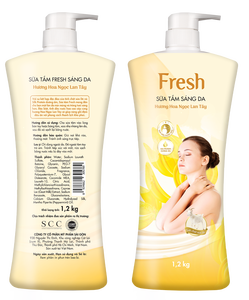 เจลอาบน้ำสำหรับผู้ใหญ่ ผิวธรรมดา กลิ่นหอมสำหรับผู้หญิง กลิ่นเฟรช - กลิ่นกระดังงา (1.2 กก.) เจลจากเวียดนาม - Product Image 2