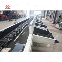 Fruit- en kersen sorteer-, kalibratie-, was-, sterilisatie- en automatische intelligente fruitmachine met hoge efficiëntie, roestvrijstalen PLC-besturing.
