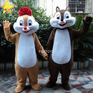 Funtoys CE Chip y Dale ardilla mascota disfraz Animal dibujos animados <span class=keywords><strong>Anime</strong></span> <span class=keywords><strong>Cosplay</strong></span> para adultos <span class=keywords><strong>Cosplay</strong></span> vestido <span class=keywords><strong>de</strong></span> lujo desfile Halloween - Product Image 2