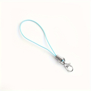 Keychain Rope Lanyard Components Thread Cord Metal Keychain Accessories Key Holder Lobster Clasp Lanyard