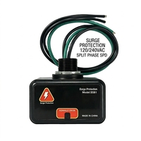 Dispositif de protection contre les surtensions pour systèmes CVC, 120/240 V CA 50/60 Hz, SPD biphasé, protection foudre, parafoudre