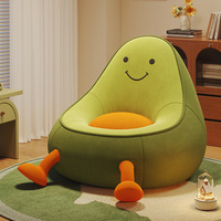 Fauteuil paresseux en forme d'avocat, fauteuil à bulles doux, siège de détente pour chambre, balcon, salon, utilisation par les enfants