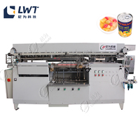 Leadworld Automatische Hete Vloeibare Vulling Fruit Inblikken Machine Vul-En Sluitmachine