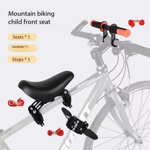 Ghế ngồi trẻ em gắn phía trước xe đạp, mềm mại, an toàn, siêu nhẹ, yên xe đạp leo núi cho bé với tay vịn - Product Image 4