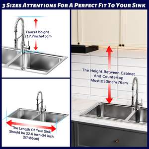 Escurridor de Platos Multifuncional de Doble Nivel de Acero Inoxidable, Estante de Almacenamiento para Secar Platos Sobre el Fregadero para Cocina - Product Image 3