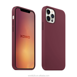 Custodia per telefono ad anello magnetico in Silicone con ricarica Wireless gratuita Premium di fabbrica per <span class=keywords><strong>iPhone</strong></span> <span class=keywords><strong>12</strong></span> - Product Image 1