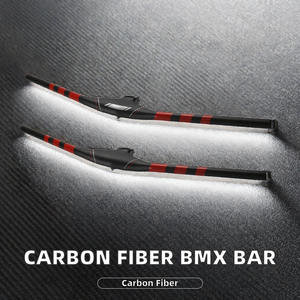 高品质碳纤维 701-800 毫米 BMX 和巡洋车兼容自行车一体式车把（带车把立管） - Product Image 2