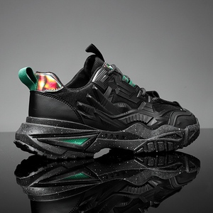 2025 Men's Casual <b>Comfortable</b> Mesh Walking Style Shoes Lightweight with Rubber <b>Insole</b> and Breathable Design for Autumn - Product Image 2